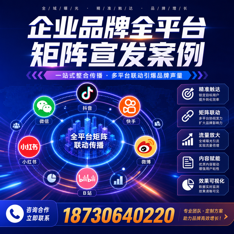 黄南企业全平台自媒体品牌统一宣发落地案例