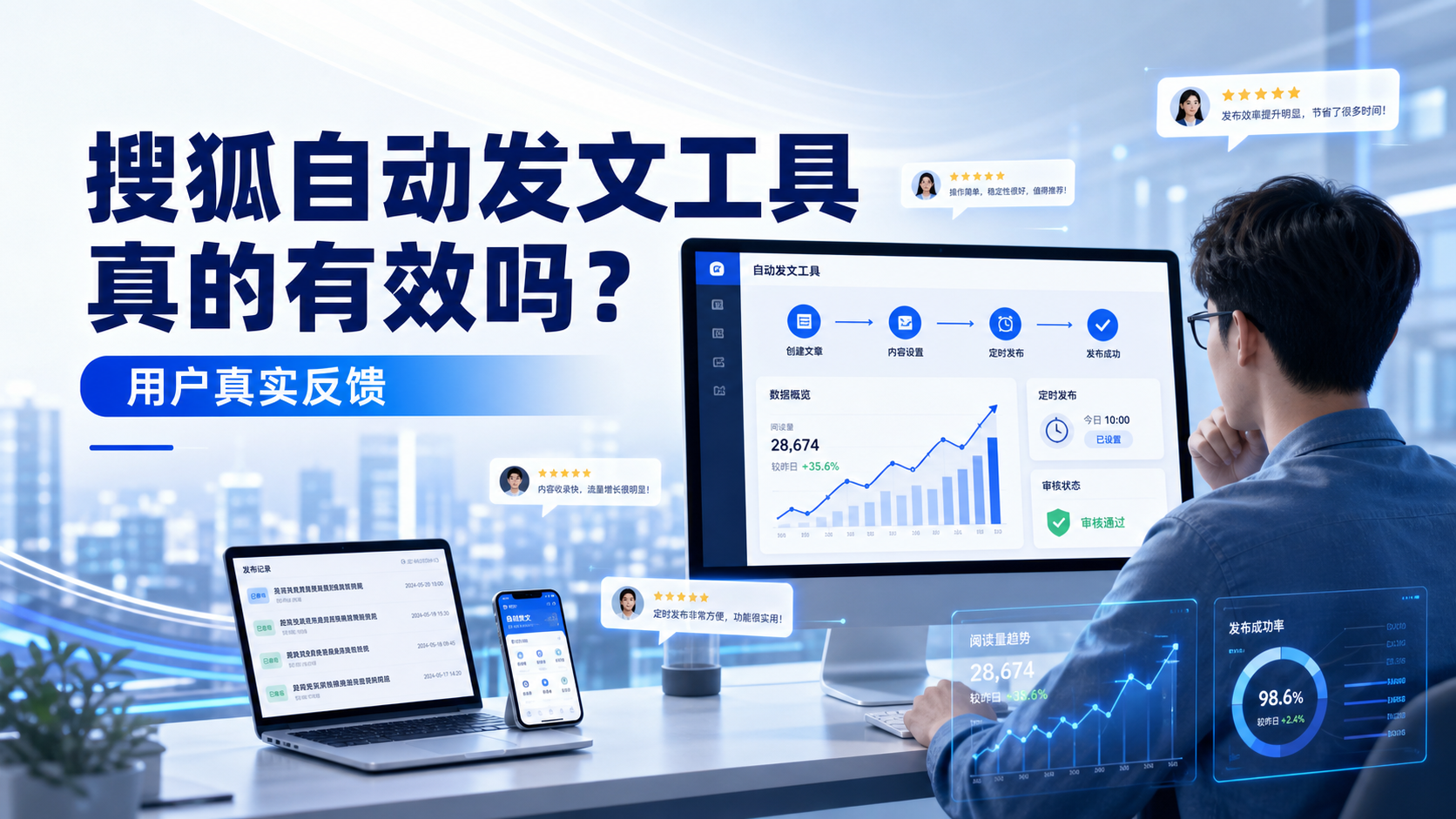 搜狐自动发文工具真的有效吗？黄南用户的真实反馈